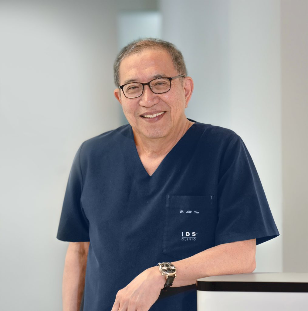 Portrait of Dr SK Tan